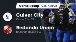 Recap: Culver City  vs. Redondo Union  2022