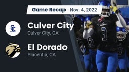 Recap: Culver City  vs. El Dorado  2022