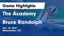 The Academy vs Bruce Randolph Game Highlights - Oct. 10, 2019