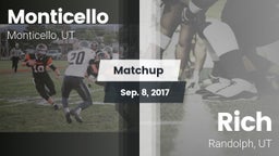 Matchup: Monticello vs. Rich  2017