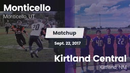 Matchup: Monticello vs. Kirtland Central  2017
