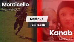 Matchup: Monticello vs. Kanab  2018