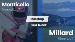 Matchup: Monticello vs. Millard  2019