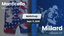 Matchup: Monticello vs. Millard  2020
