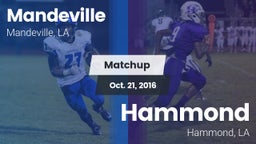 Matchup: Mandeville vs. Hammond  2016