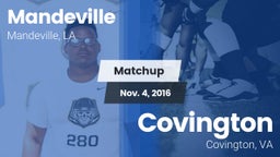 Matchup: Mandeville vs. Covington  2016