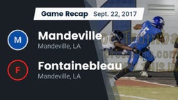 Recap: Mandeville  vs. Fontainebleau  2017
