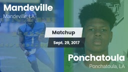 Matchup: Mandeville vs. Ponchatoula  2017
