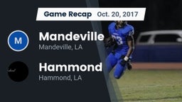 Recap: Mandeville  vs. Hammond  2017