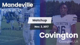 Matchup: Mandeville vs. Covington  2017