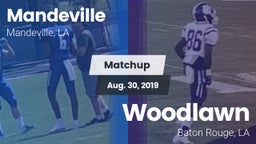 Matchup: Mandeville vs. Woodlawn  2019