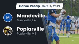 Recap: Mandeville  vs. Poplarville  2019