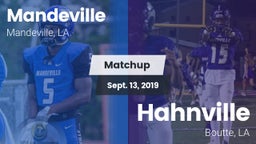 Matchup: Mandeville vs. Hahnville  2019