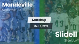 Matchup: Mandeville vs. Slidell  2019