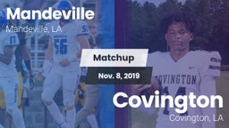 Matchup: Mandeville vs. Covington  2019