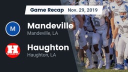 Recap: Mandeville  vs. Haughton  2019