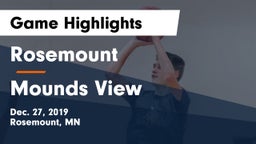 Rosemount  vs Mounds View  Game Highlights - Dec. 27, 2019