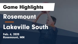 Rosemount  vs Lakeville South  Game Highlights - Feb. 6, 2020