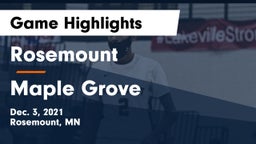 Rosemount  vs Maple Grove  Game Highlights - Dec. 3, 2021