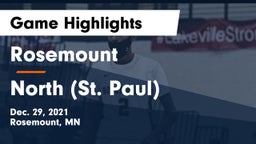 Rosemount  vs North (St. Paul)  Game Highlights - Dec. 29, 2021