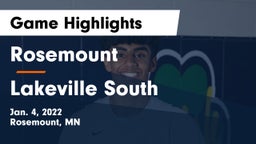 Rosemount  vs Lakeville South  Game Highlights - Jan. 4, 2022