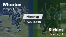 Matchup: Wharton vs. Sickles  2015