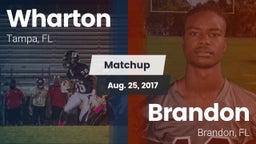 Matchup: Wharton vs. Brandon  2017