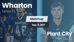 Matchup: Wharton vs. Plant City  2017