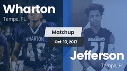 Matchup: Wharton vs. Jefferson  2017