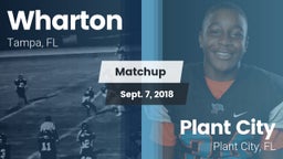 Matchup: Wharton vs. Plant City  2018