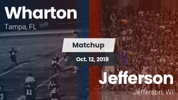 Matchup: Wharton vs. Jefferson  2018