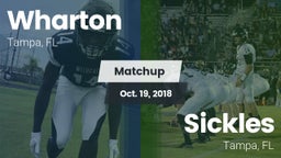 Matchup: Wharton vs. Sickles  2018