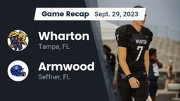 Recap: Wharton  vs. Armwood  2023