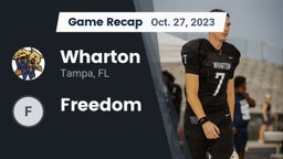 Recap: Wharton  vs. Freedom 2023
