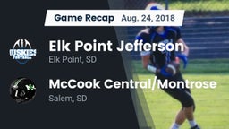 Recap: Elk Point Jefferson  vs. McCook Central/Montrose  2018