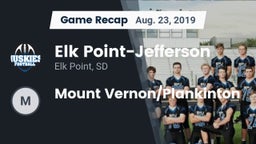 Recap: Elk Point-Jefferson  vs. Mount Vernon/Plankinton 2019