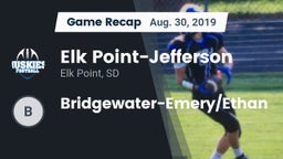 Recap: Elk Point-Jefferson  vs. Bridgewater-Emery/Ethan 2019