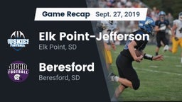 Recap: Elk Point-Jefferson  vs. Beresford  2019