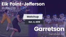 Matchup: Elk Point-Jefferson vs. Garretson  2019