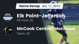 Recap: Elk Point-Jefferson  vs. McCook Central/Montrose  2019