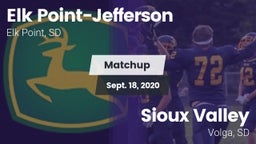 Matchup: Elk Point-Jefferson vs. Sioux Valley  2020
