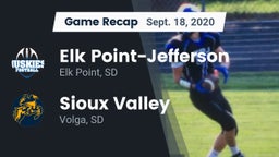 Recap: Elk Point-Jefferson  vs. Sioux Valley  2020