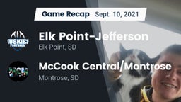 Recap: Elk Point-Jefferson  vs. McCook Central/Montrose  2021