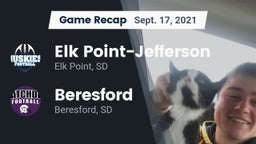 Recap: Elk Point-Jefferson  vs. Beresford  2021