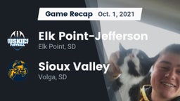 Recap: Elk Point-Jefferson  vs. Sioux Valley  2021
