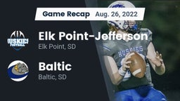 Recap: Elk Point-Jefferson  vs. Baltic  2022
