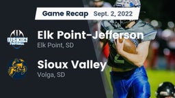 Recap: Elk Point-Jefferson  vs. Sioux Valley  2022