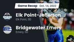 Recap: Elk Point-Jefferson  vs. Bridgewater Emery 2022