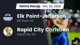 Recap: Elk Point-Jefferson  vs. Rapid City Christian  2022
