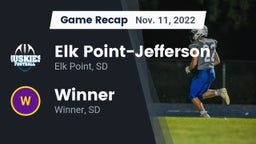 Recap: Elk Point-Jefferson  vs. Winner  2022